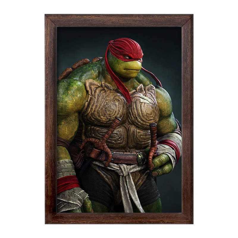 تابلو خندالو طرح رافائل لاکپشت های نینجا  کد 13224