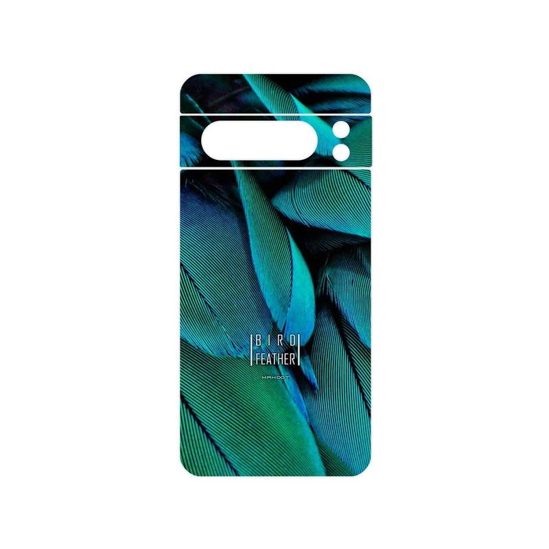 برچسب پوششی ماهوت مدل Green Feather مناسب برای گوشی موبایل گوگل Pixel 8 Pro