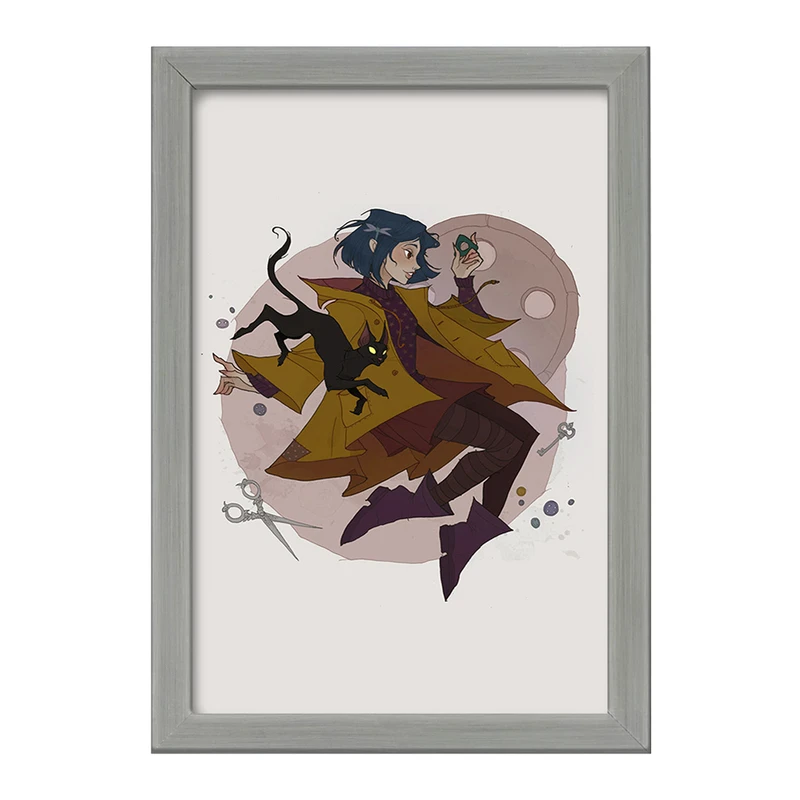 تابلو خندالو طرح کورالاین Coraline  کد 20782