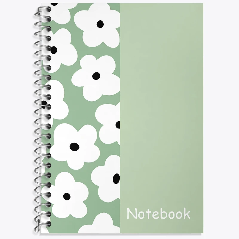 دفتر لغت 50 برگ خندالو طرح گل گلی کد N6703