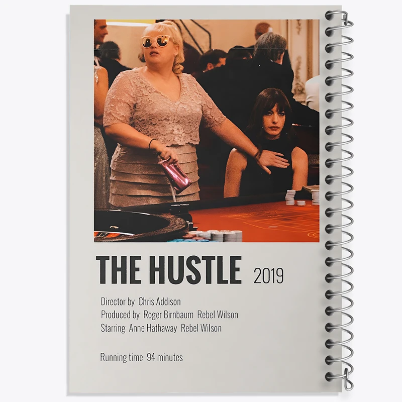 دفتر مشق 50 برگ خندالو طرح فریب ‌کاری (The Hustle) کد F13136