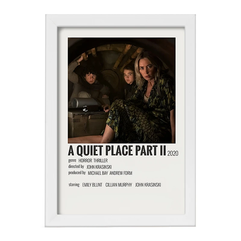 تابلو خندالو طرح یک مکان ساکت (A Quiet Place) کد F12941