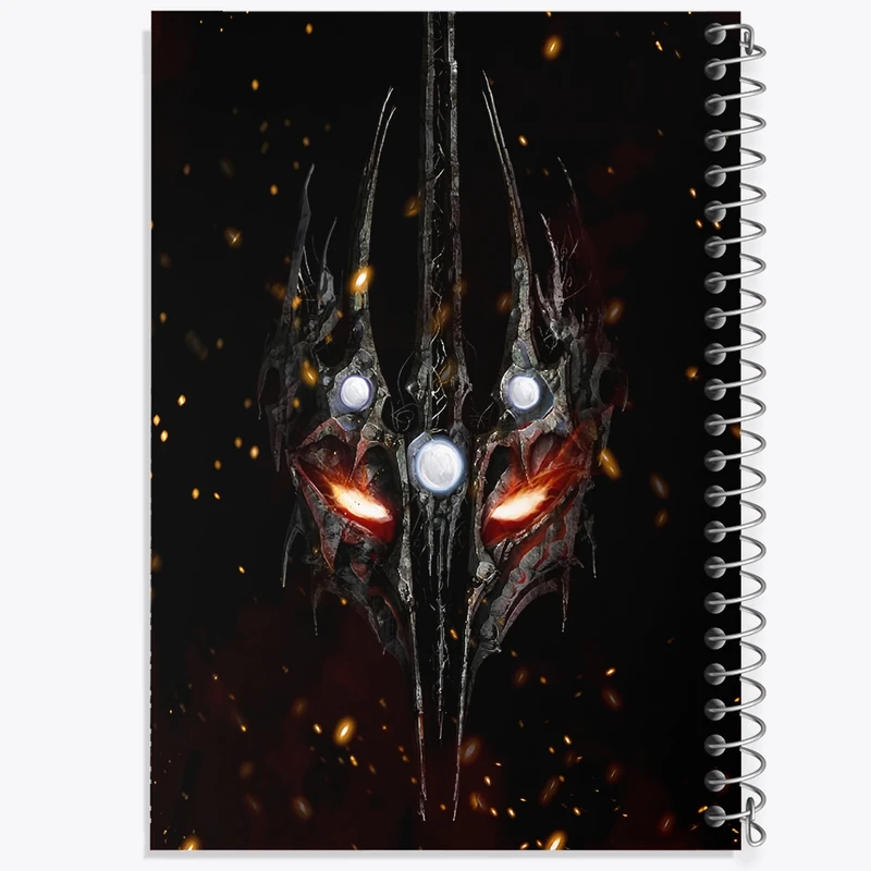 دفتر طراحی 50 برگ خندالو طرح ارباب حلقه ها کد F4813