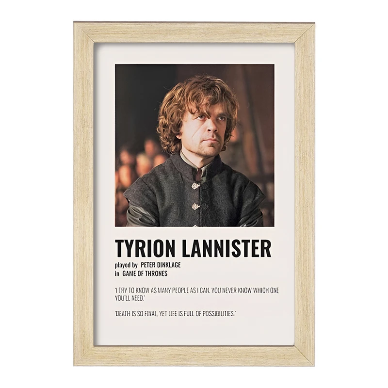 تابلو خندالو طرح تیریون لنیستر (Tyrion Lannister) کد F13379