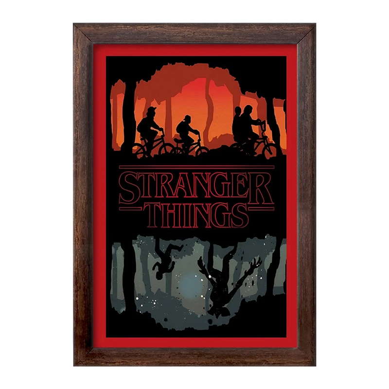 تابلو خندالو طرح استرنجر تینگز (Stranger Things) کد F10171