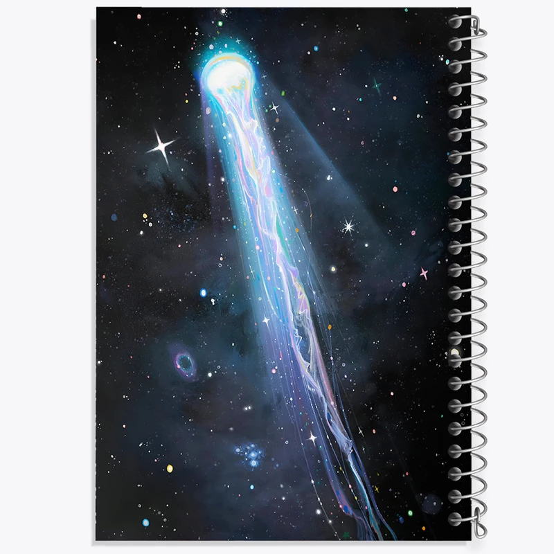 دفتر مشق 100 برگ خندالو طرح فضایی کد N7489