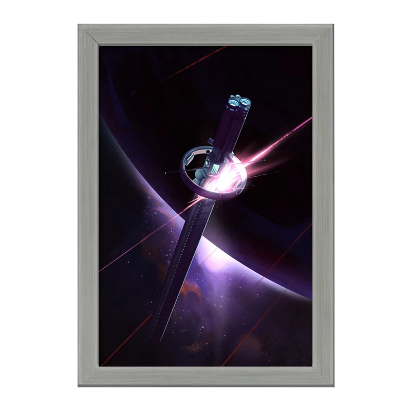 تابلو خندالو طرح ماهواره فضایی کد F532