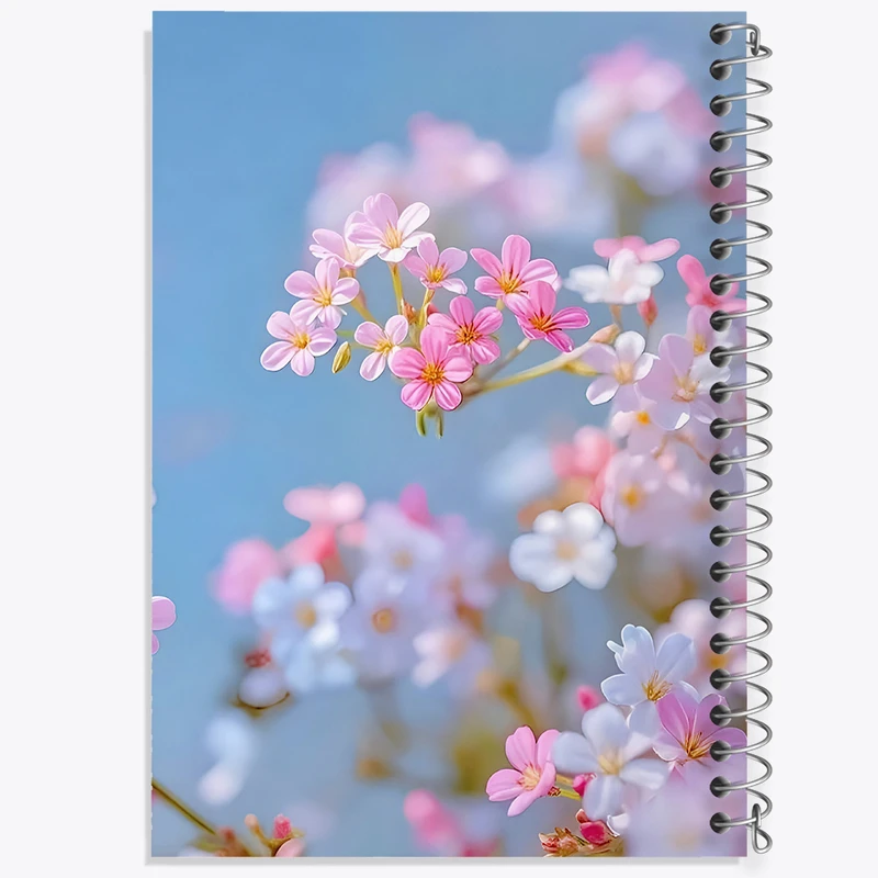 دفتر مشق 50 برگ خندالو طرح گل کد F10913