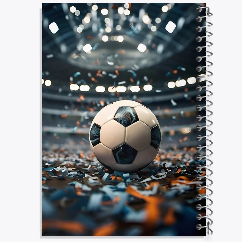 دفتر لیست خرید 50 برگ خندالو طرح توپ فوتبال کد F9529