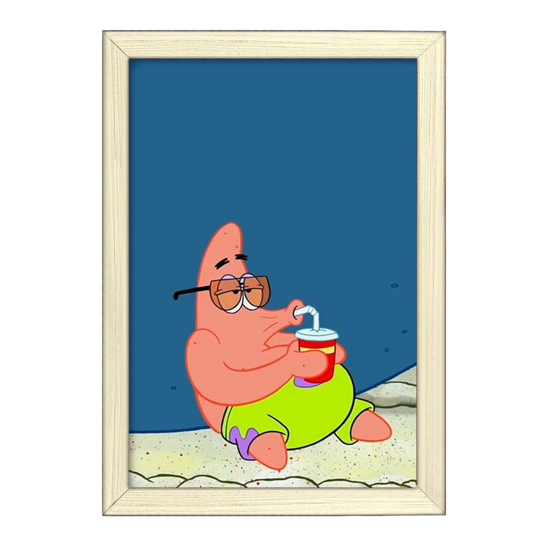 تابلو خندالو طرح پاتریک کد F8597