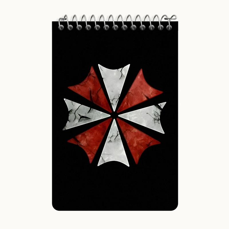 دفتر یادداشت 50 برگ خندالو طرح آکادمی آمبرلا کد F9885