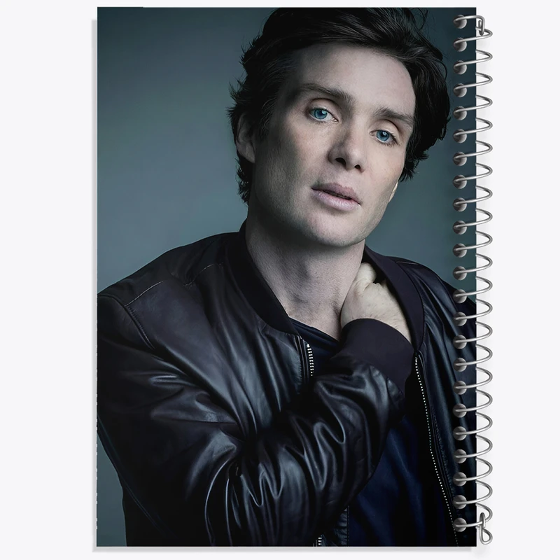 دفتر نقاشی 50 برگ خندالو طرح کیلین مورفی(Cillian Murphy) کد F10247