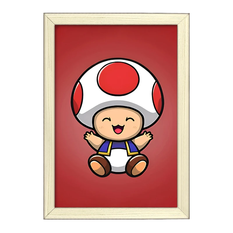 تابلو خندالو طرح سوپر ماریو (Super Mario) کد F9429