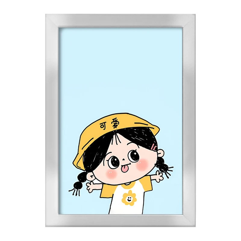 تابلو خندالو طرح دخترانه کیوت کد F5820