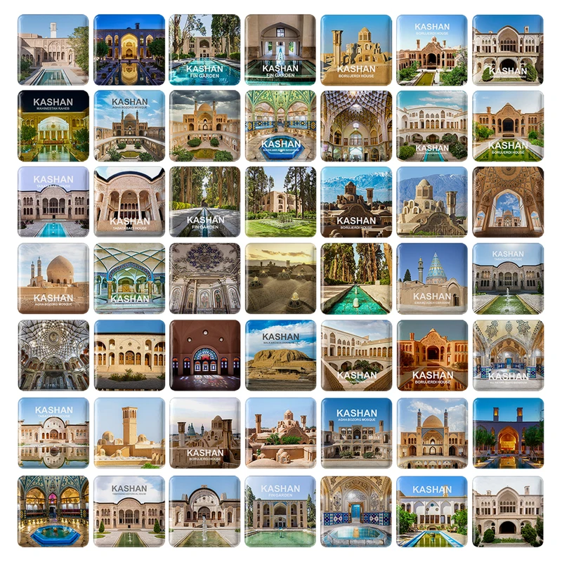 پیکسل خندالو طرح کاشان (Kashan) کد 182 مدل مربعی مجموعه 49 عددی