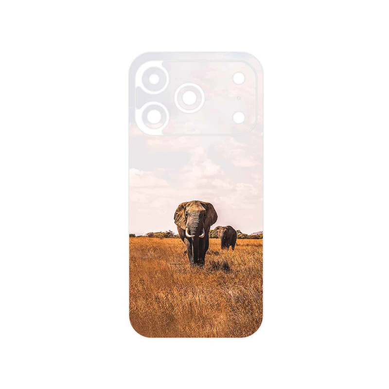 برچسب پوششی ماهوت مدل Elephant مناسب برای گوشی موبایل اپل iPhone 17 Pro