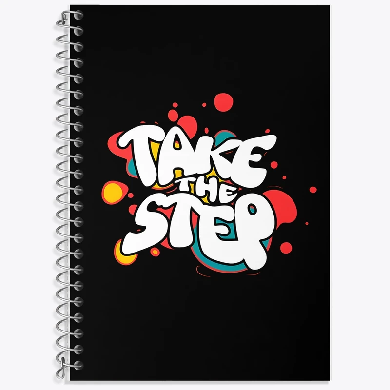 دفتر لغت 50 برگ خندالو طرح Take The Step کد F10548