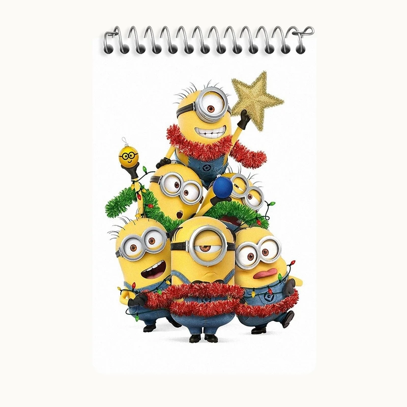 دفتر یادداشت 50 برگ خندالو طرح مینیون ها (Minions) کد F8593