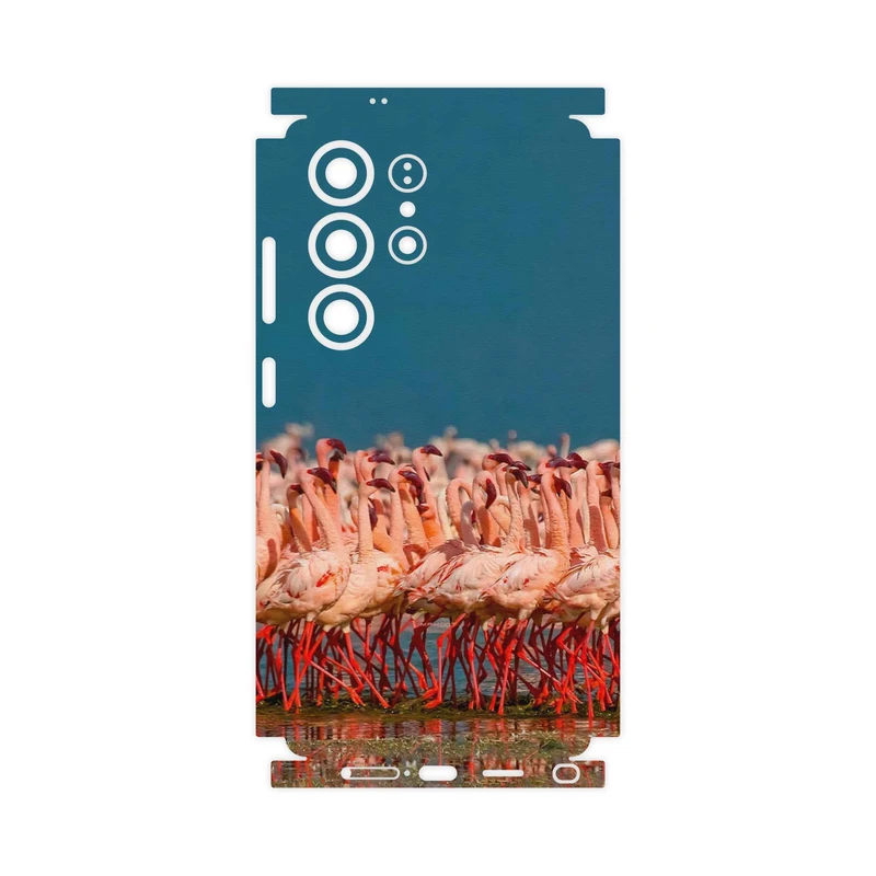 برچسب پوششی ماهوت مدل Flamingo-FullSkin مناسب برای گوشی موبایل سامسونگ Galaxy S25 Ultra