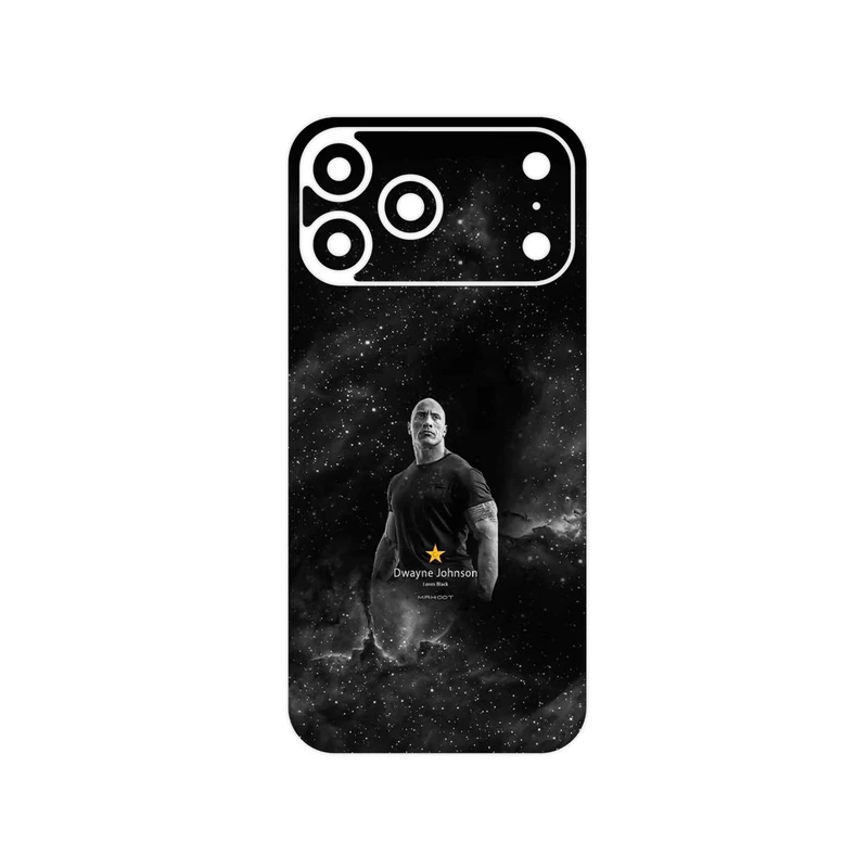 برچسب پوششی ماهوت مدل Dwayne Johnson مناسب برای گوشی موبایل اپل iPhone 17 Pro Max