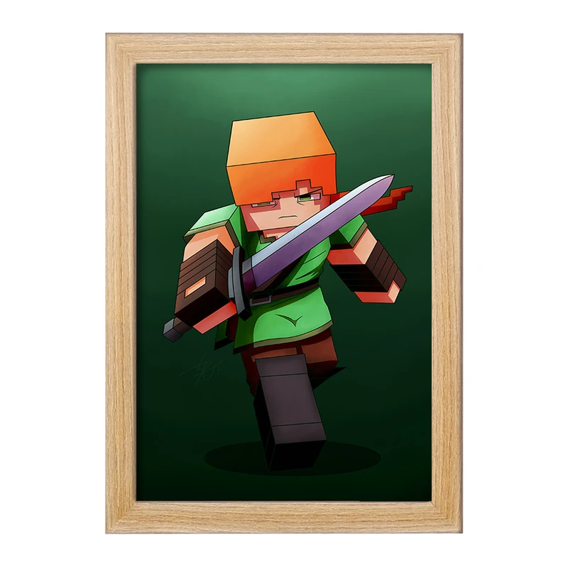 تابلو خندالو طرح ماینکرافت (Minecraft) کد F14096