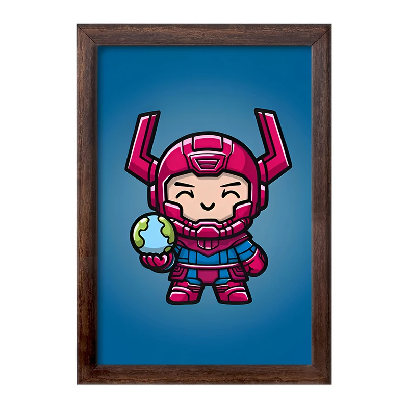 تابلو خندالو طرح گالاکتوس مارول (Marvel) کد F9421