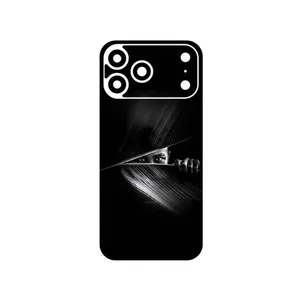 MAHOOT Black Portrait Cover Sticker for Apple iPhone 17 Pro Max