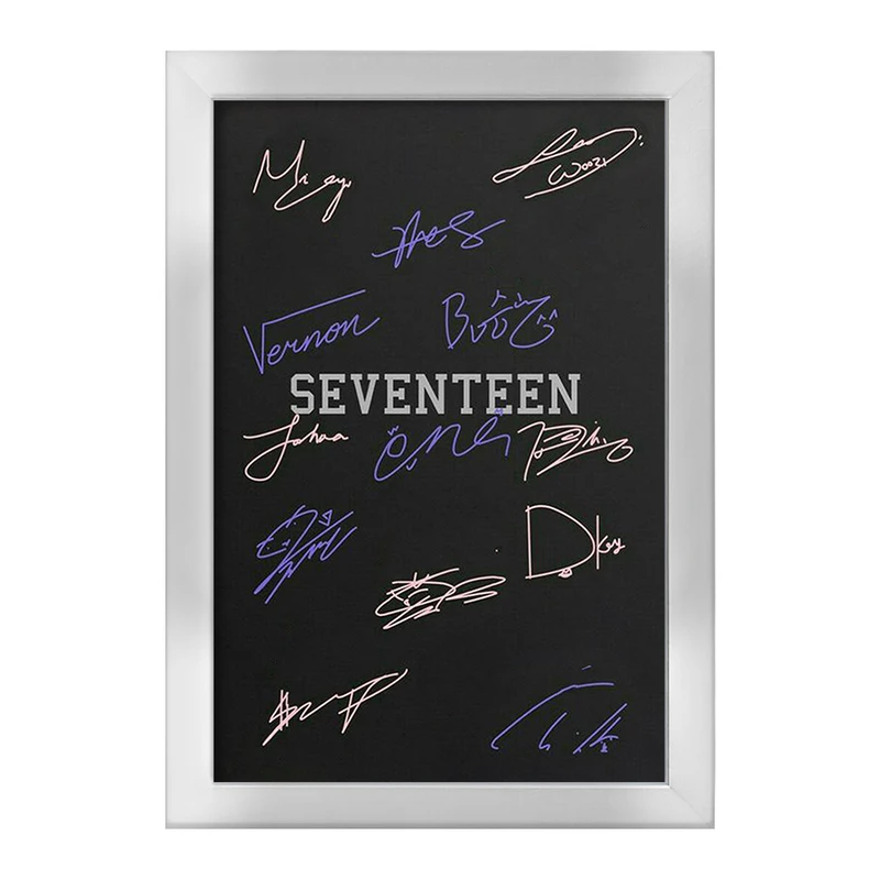 تابلو خندالو طرح گروه سونتین Seventeen  کد 21664