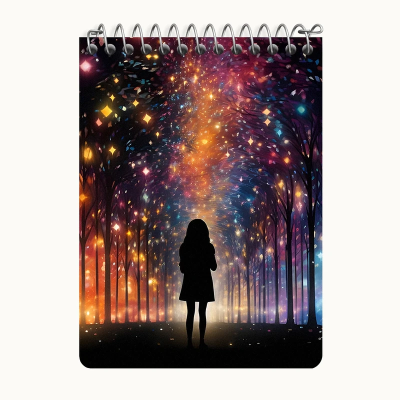 دفتر یادداشت 50 برگ خندالو طرح دخترانه کد N3346