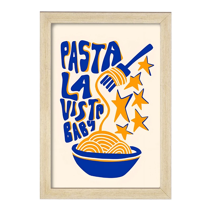 تابلو خندالو طرح پاستا (Pasta) کد F14149