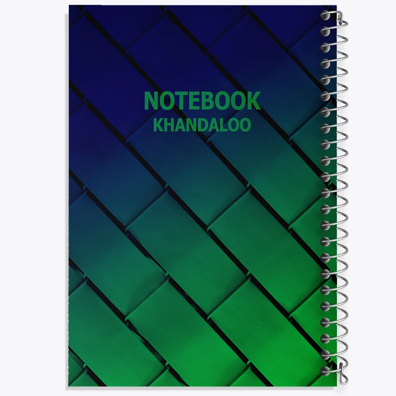 دفتر مشق 100 برگ خندالو طرح مدرن کد N7601