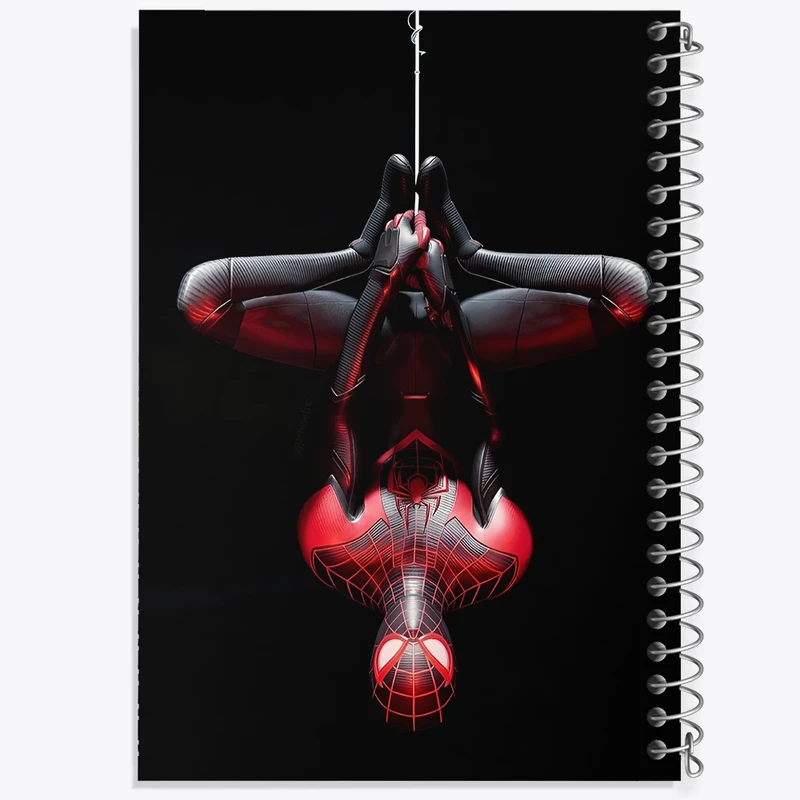 دفتر نقاشی 50 برگ خندالو طرح مرد عنکبوتی (Spider Man) کد F3946