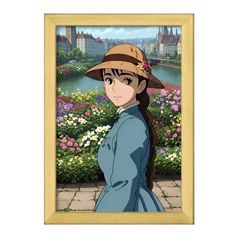 تابلو خندالو طرح سوفی قلعه متحرک هاول کد F9993