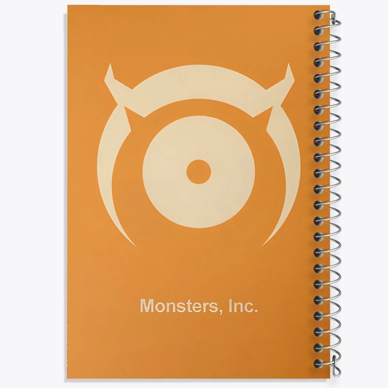 دفتر مشق 50 برگ خندالو طرح انیمیشن کارخانه هیولاها (Monsters, Inc) کد N8555