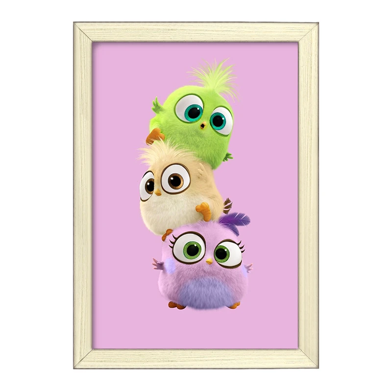 تابلو خندالو طرح پرندگان خشمگین Angry Birds  کد 13857