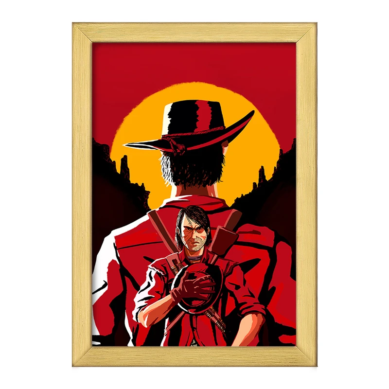 تابلو خندالو طرح بازی رد دد (Read dead) کد F746