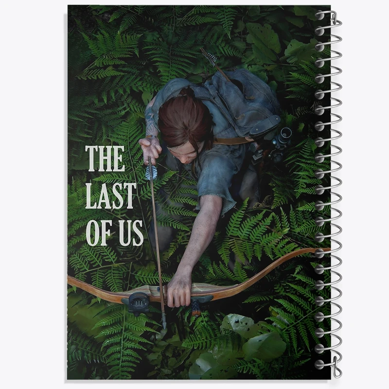 دفتر طراحی 50 برگ خندالو طرح لست آف آس (The Last Of Us) کد F13580