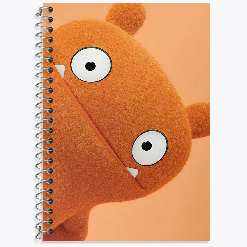 دفتر لغت 50 برگ خندالو طرح هیولای بامزه کد F3340