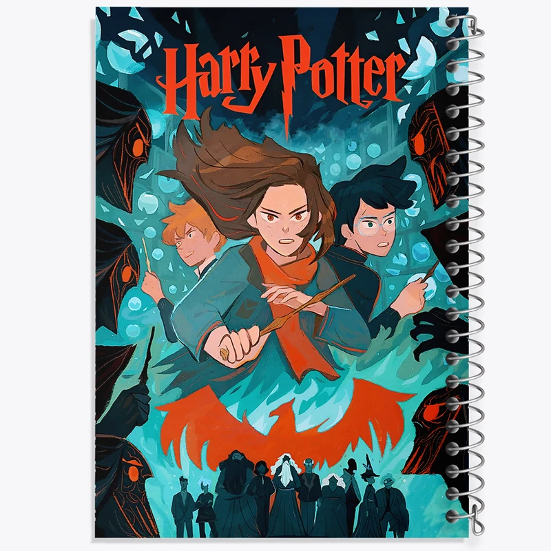 دفتر مشق 100 برگ خندالو طرح هری پاتر (Harry Potter) کد F8632