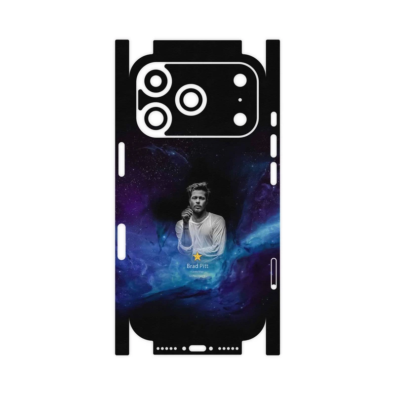 برچسب پوششی ماهوت مدل Brad Pitt-FullSkin مناسب برای گوشی موبایل اپل iPhone 17 Pro