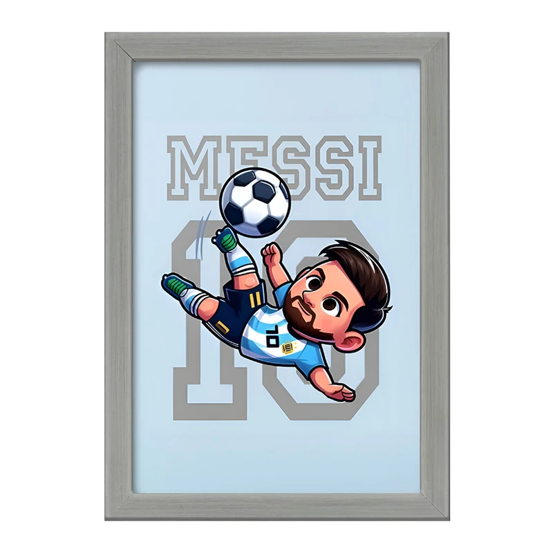 تابلو خندالو طرح لیونل مسی کد F4910