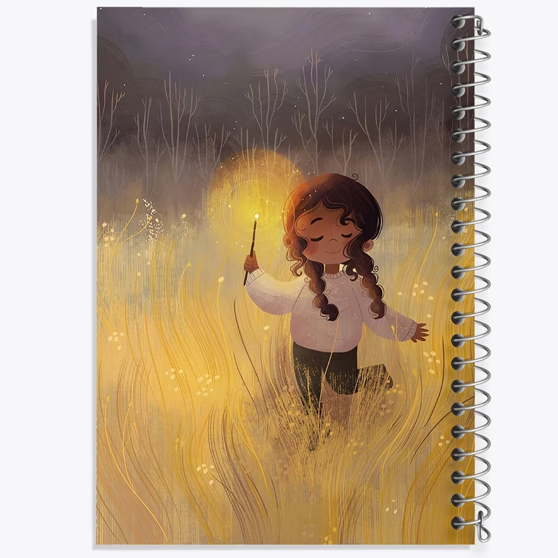 دفتر لیست خرید 50 برگ خندالو طرح دخترانه کیوت کد N7434