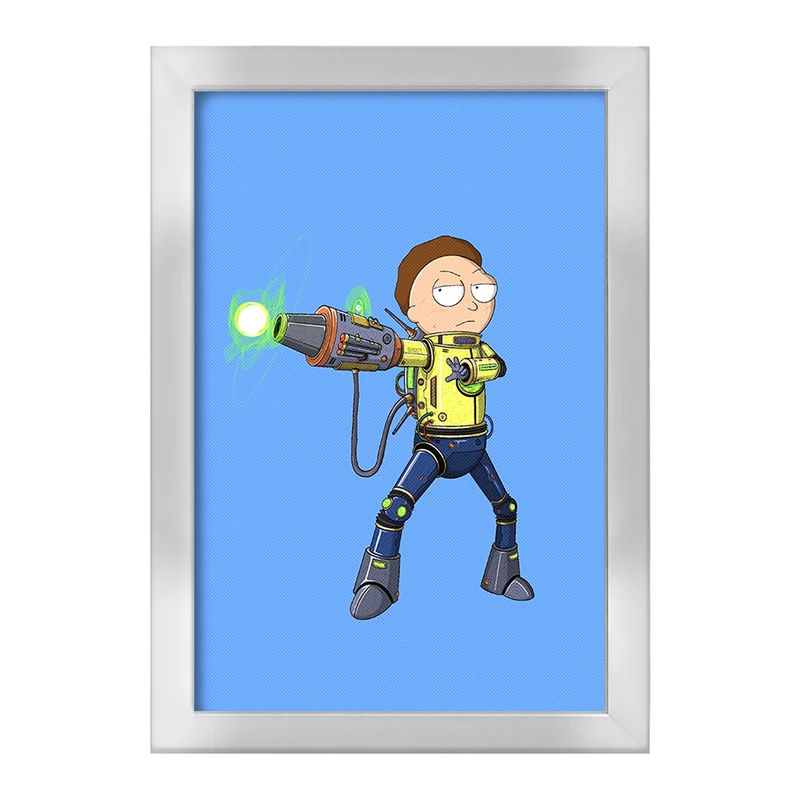 تابلو خندالو طرح ریک و مورتی (Rick and Morty) کد F402