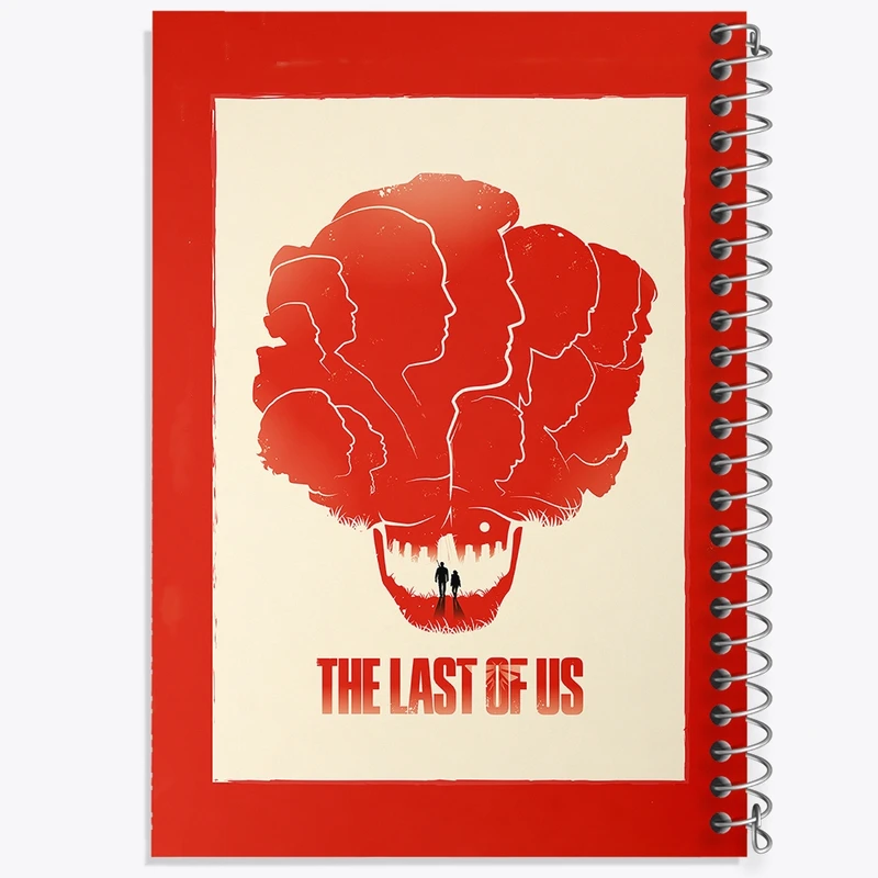 دفتر ژورنال نویسی 50 برگ خندالو مدل نقطه ای طرح (The Last Of Us) آخرین بازمانده از ما کد N9312