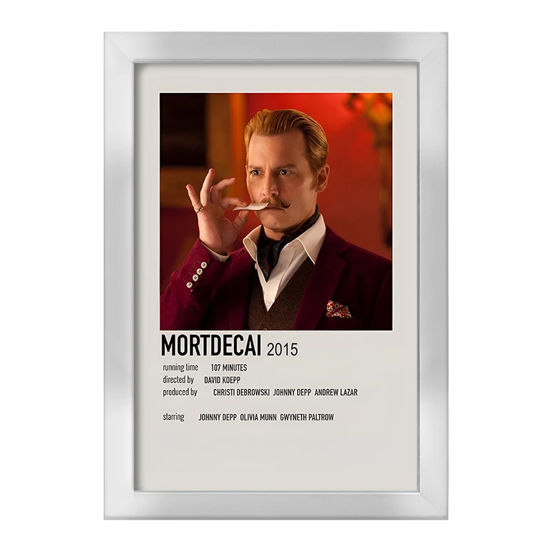 تابلو خندالو طرح موردکای (Mortdecai) کد F13079