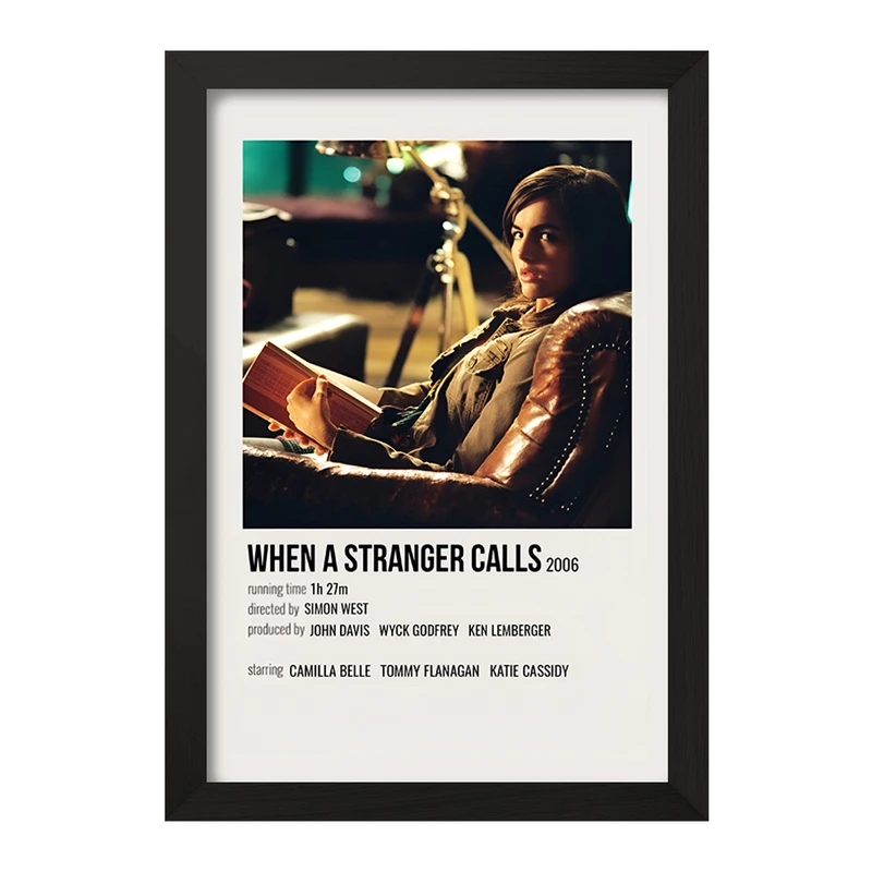 تابلو خندالو طرح When A Stranger Calls کد F13011