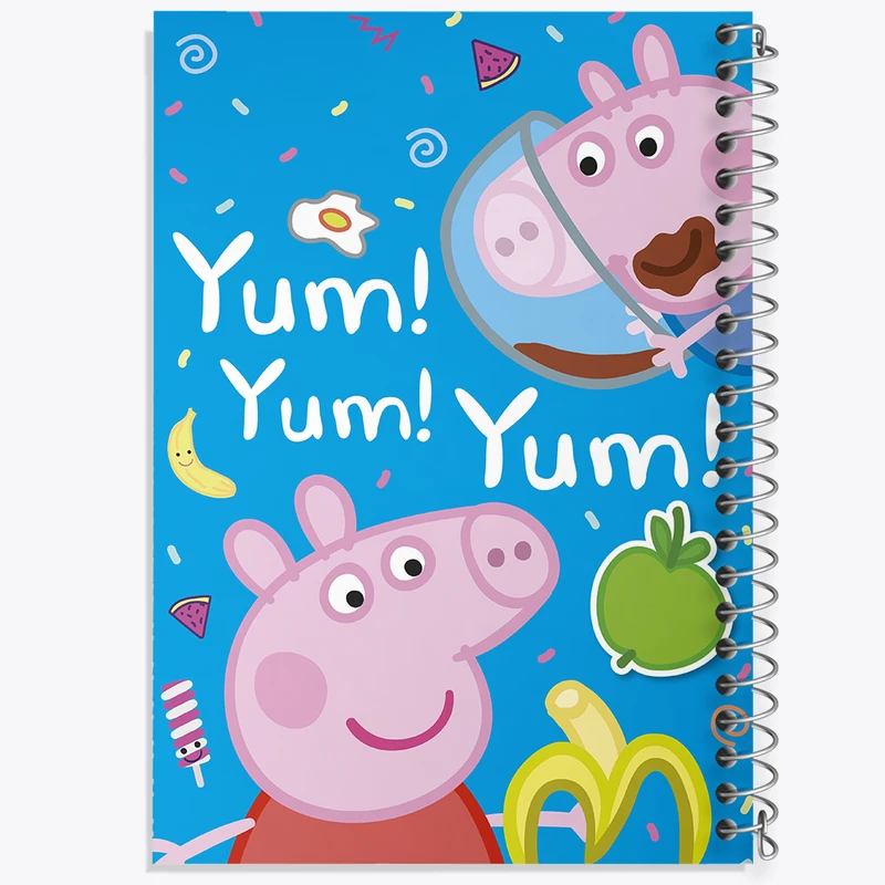 دفتر مشق 100 برگ خندالو طرح انیمیشن پپا پیگ (Peppa Pig) کد N9274