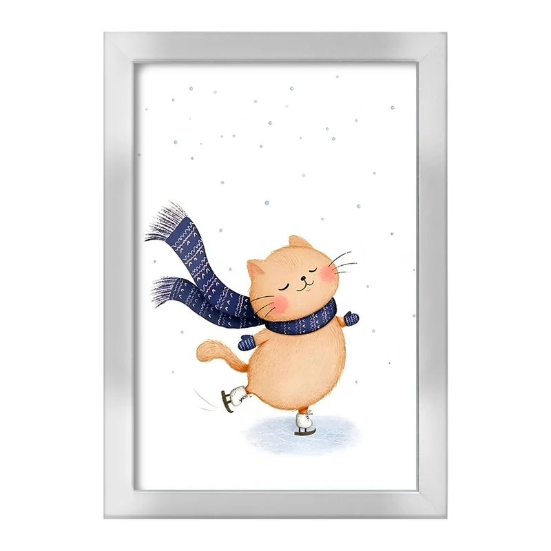 تابلو خندالو طرح گربه ی بامزه کد F8353