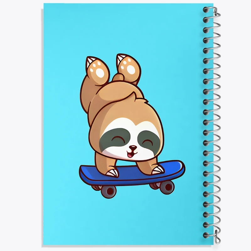 دفتر لیست خرید 50 برگ خندالو طرح تنبل بانمک کد N6746