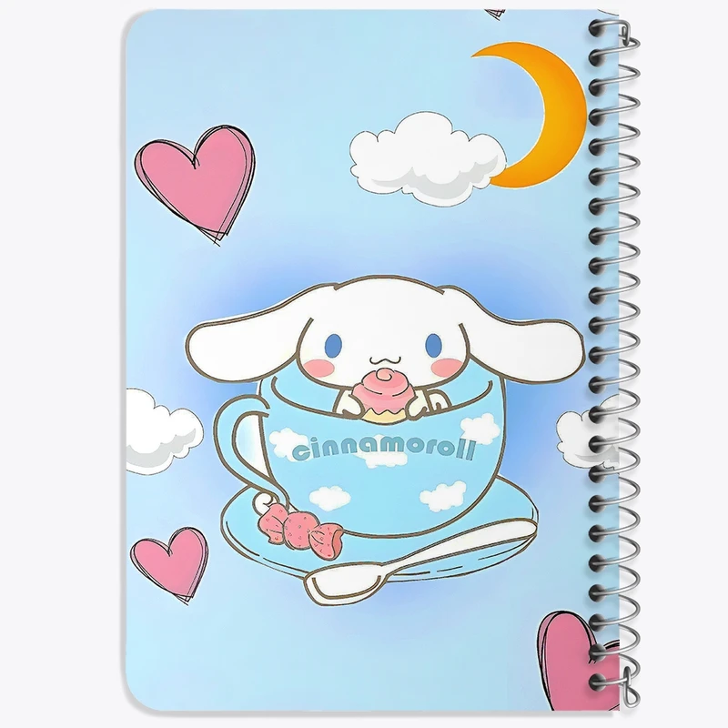 دفتر یادداشت 50 برگ خندالو طرح سینامورول (Cinnamoroll) کد 37985